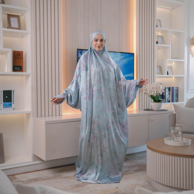 Mukena Abaya Terusan - Haurana Series