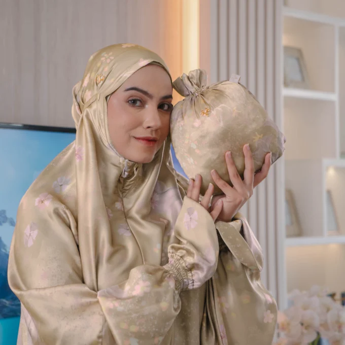 Mukena Abaya Terusan - Haurana Series