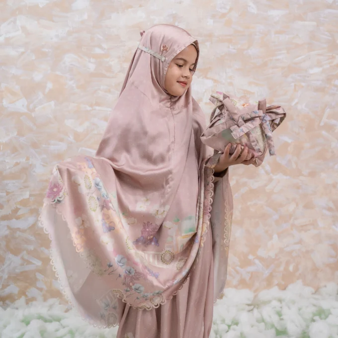 Mukena Couple Ibu dan Anak Zauza Series